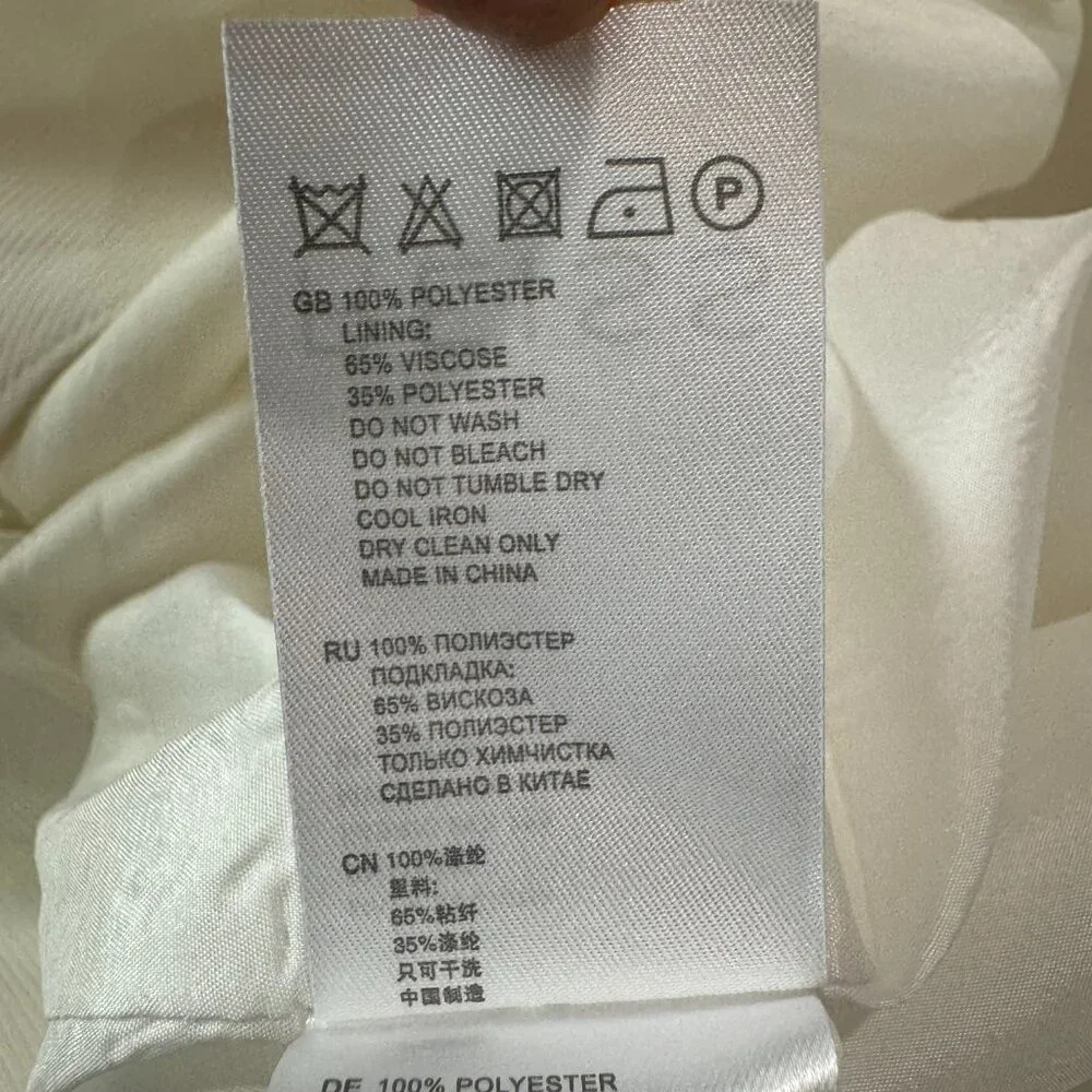 Reiss White Women's Myla Skirt Suit Set (Jacket + Skirt) (Size 6/8) - Picture 11 of 15